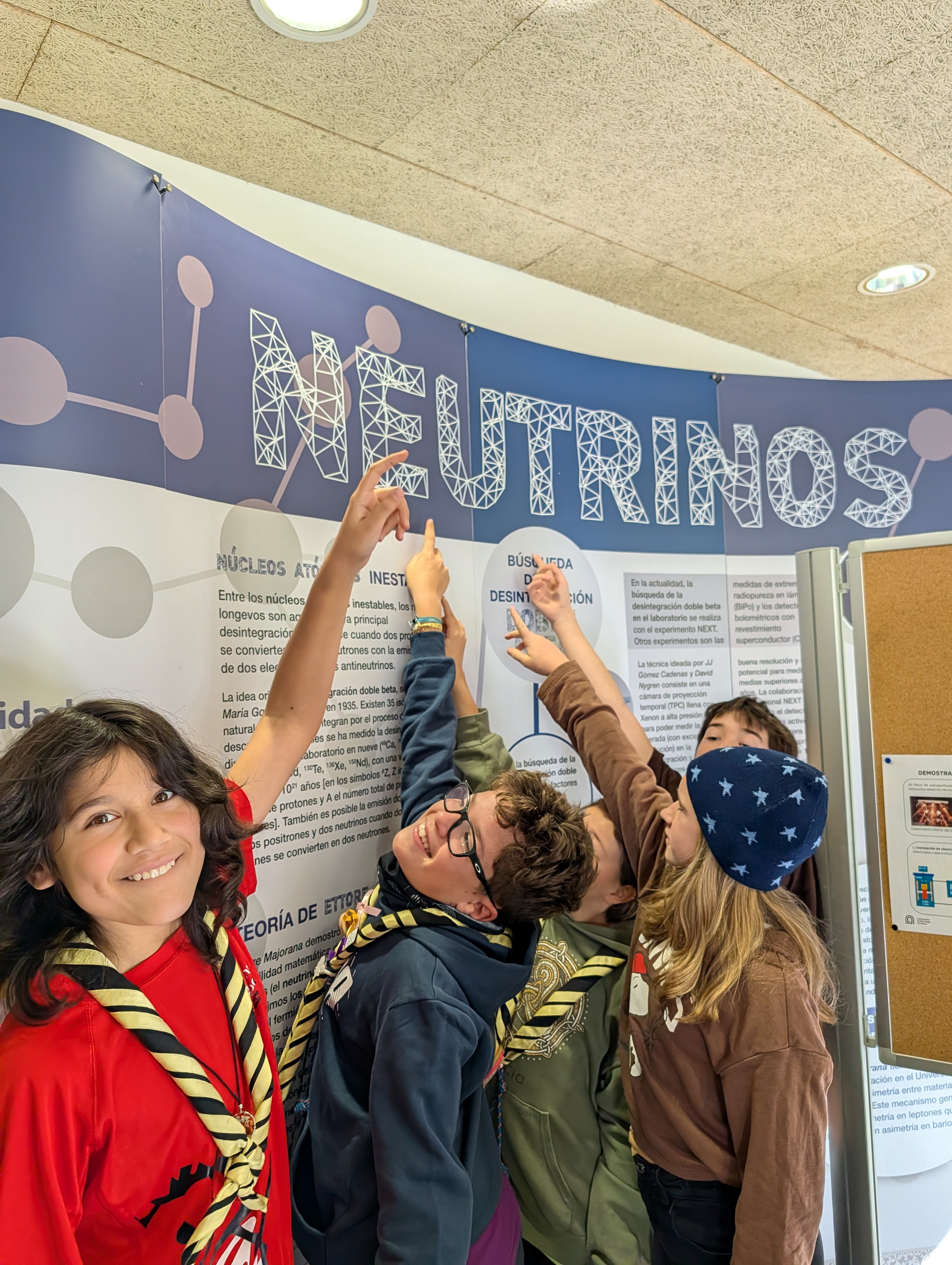 Visita al laboratorio subterráneo