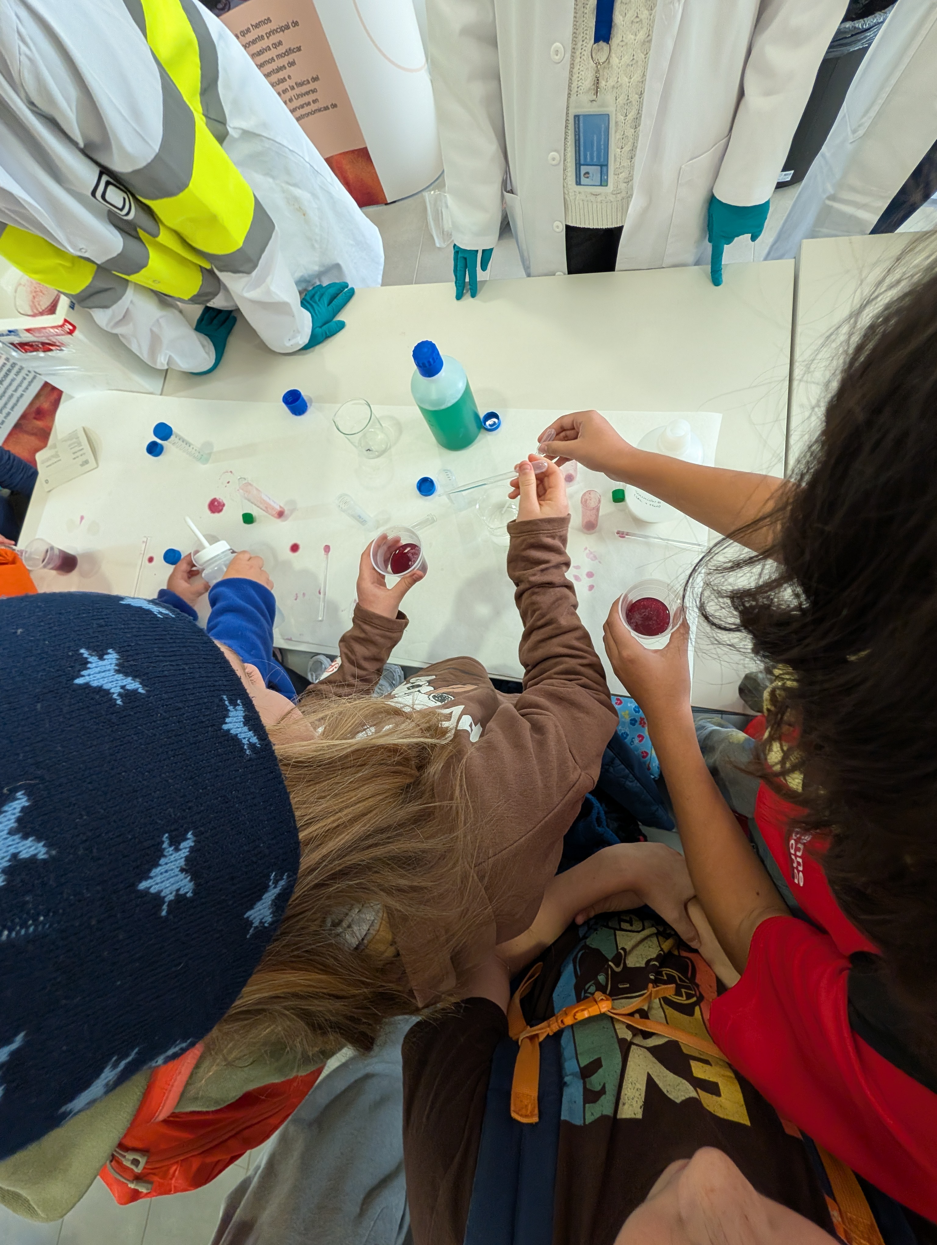 Visita al laboratorio subterráneo