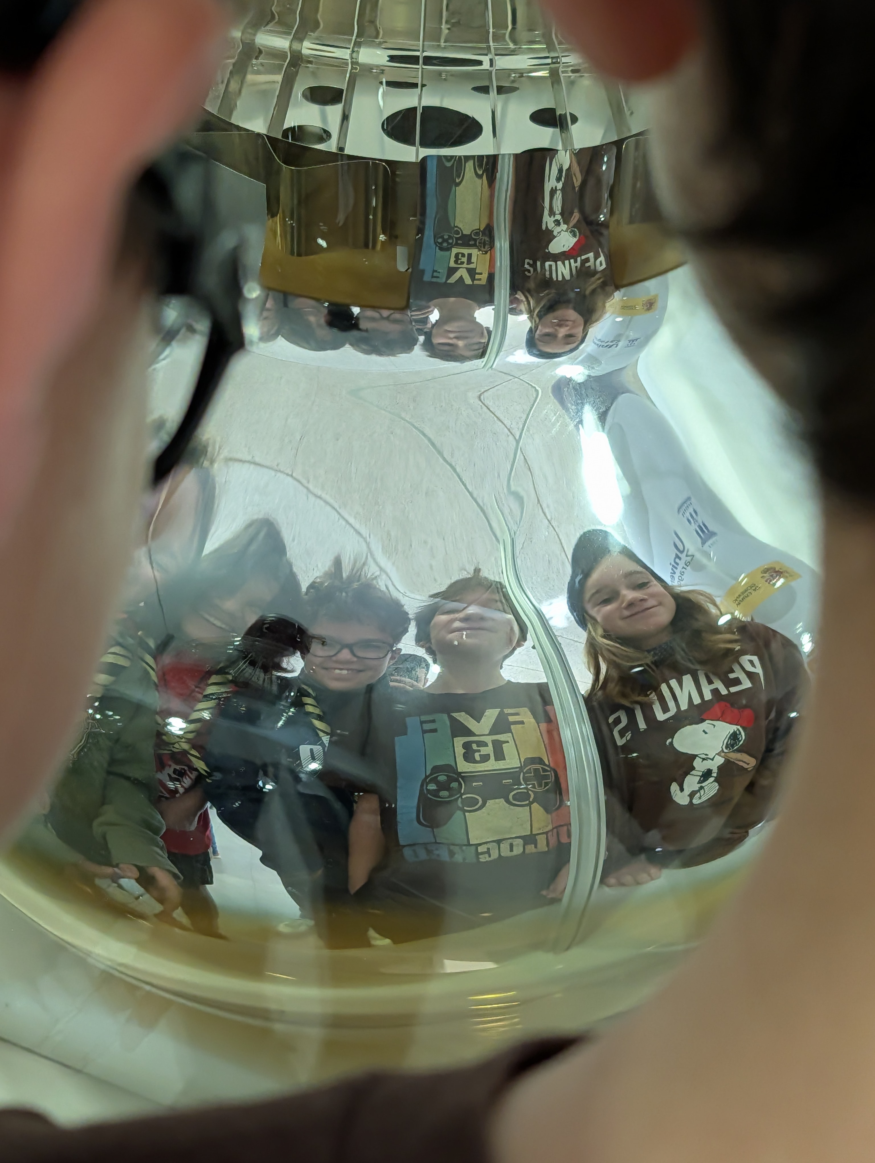 Visita al laboratorio subterráneo