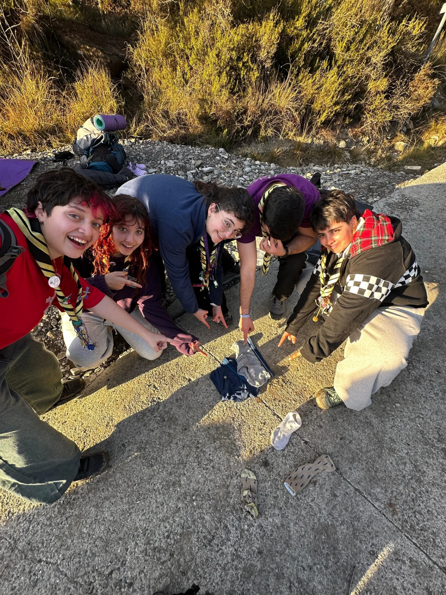 Campamento de invierno